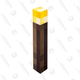 One of our favorite decorations is this Highland Farms Light-Up Wall Torch, which replicates the pixelated look of the in-game version.